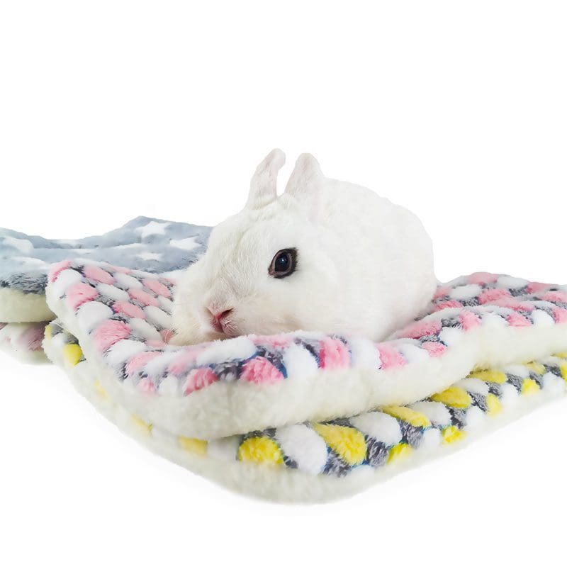 Pet Lamb Wool Warm Pad Cotton Nest For Rabbits, Guinea Pigs, Chinchillas, Ferrets and Other Small Rodents