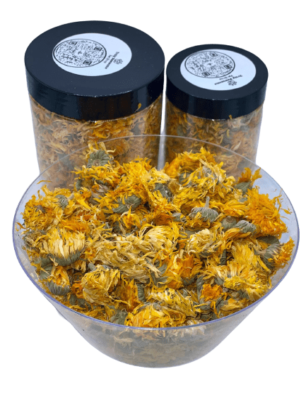 Premium Calendula Forage Treat for Rabbit, Guinea Pig, Chinchilla, Hamster and Other Small Rodents