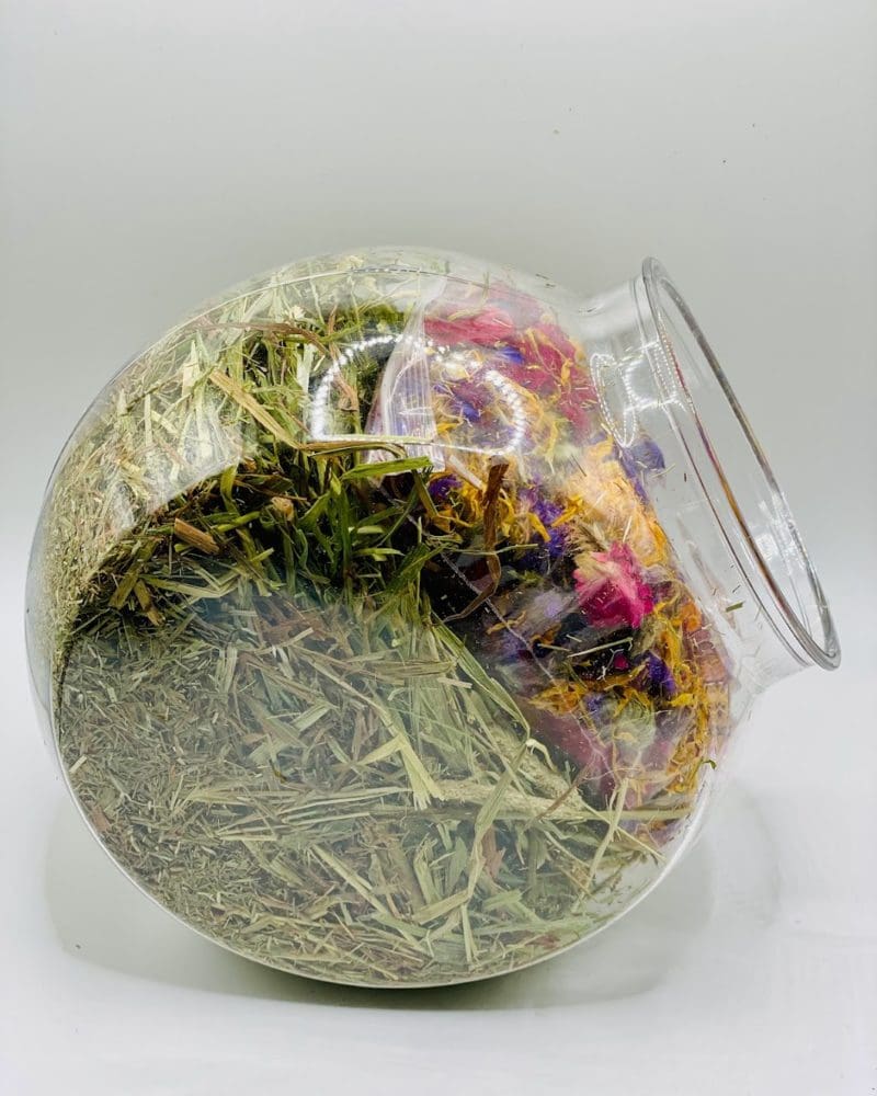 Hay and Forage Floral Mix Treat For Rabbit, Hamsters, Guinea Pig, Chinchillas, Rodents and other Small Animals