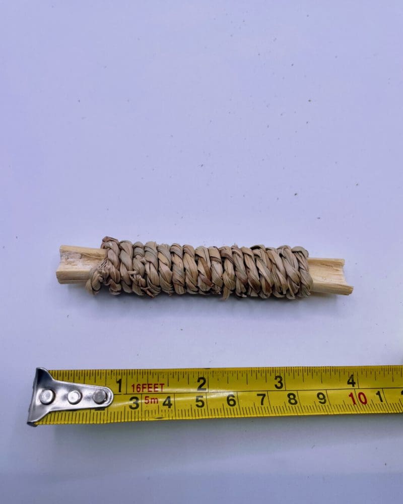 Woven Natural Seagrass Dried Bamboo Chew Toy Treat For Rabbits, Hamsters, Guinea Pigs, Chinchillas & Small Rodents